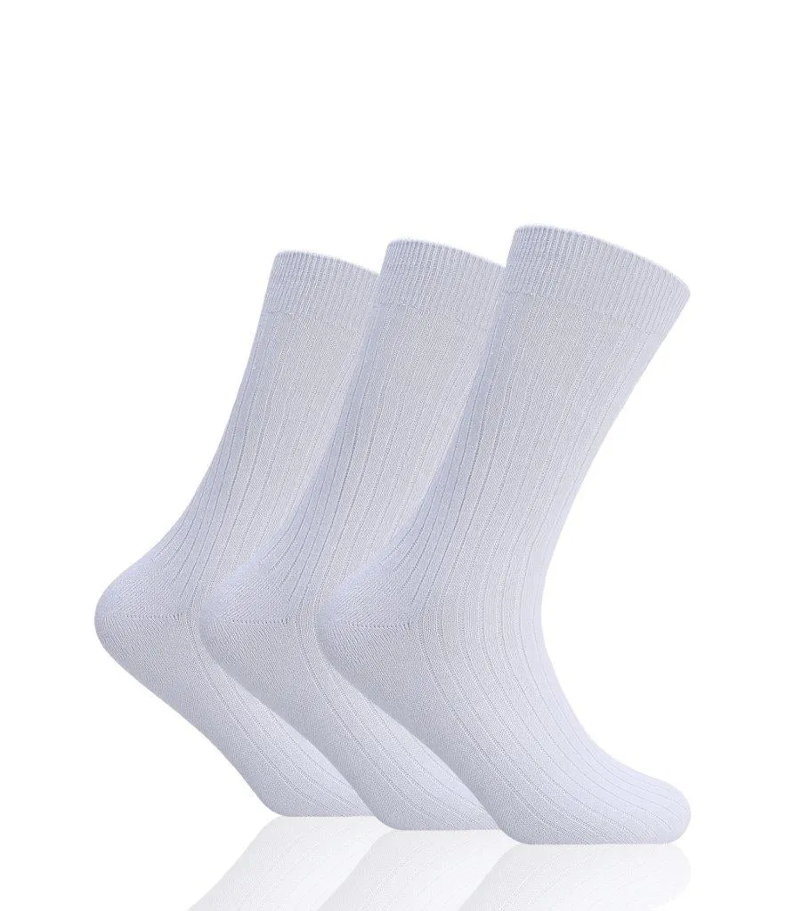 12PACK MENS 100% COTTON SOCKS