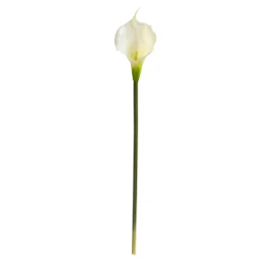 28" Artificial Calla Lily Silk Flower (12 Stems) - Low Maintenance, Life-Like & Vibrant Silk Flowers For Busy People.