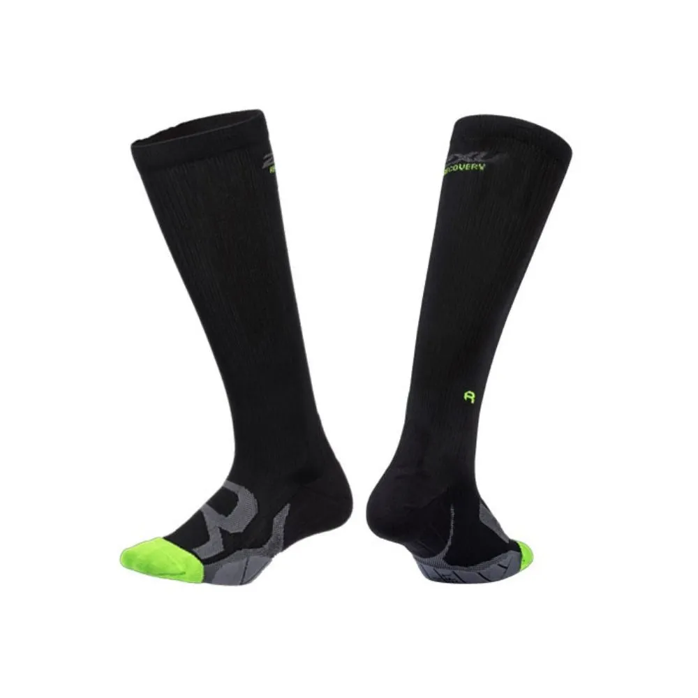 2XU Recovery Compression Socks - Black/Grey