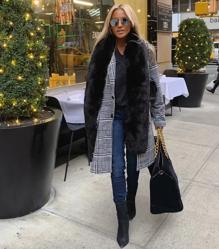 5 Chic Mid Length Long Jacket Coat - The St. Moritz