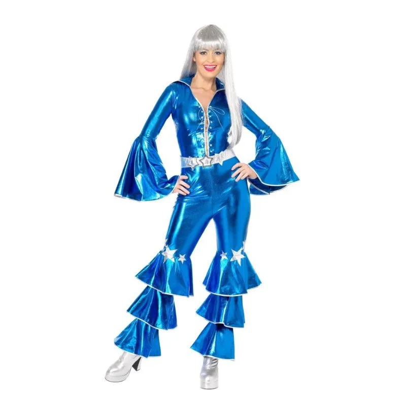 70s Dancing Dream Costume - Blue