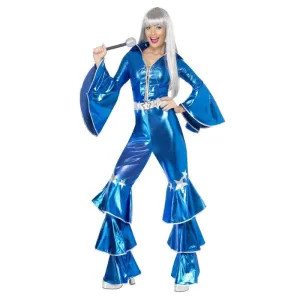 70s Dancing Dream Costume - Blue