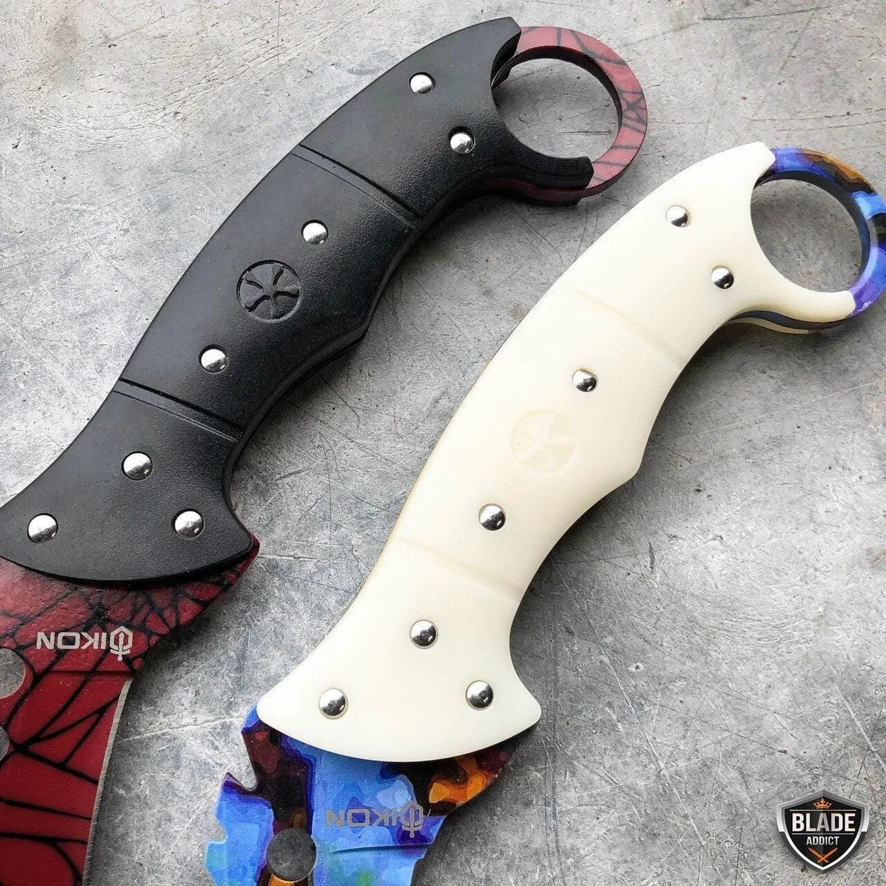 8.5" CSGO Talon Fixed Blade Counter Strike Karambit Claw Knife