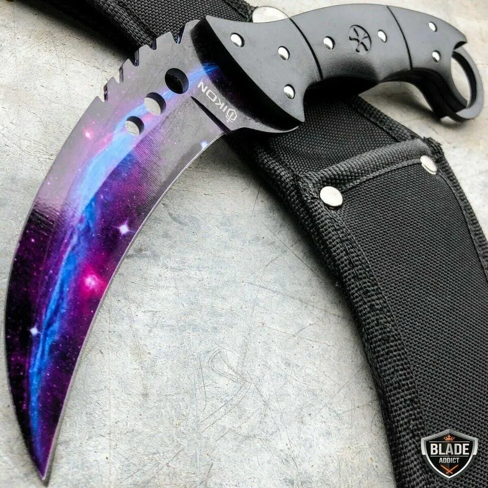 8.5" CSGO Talon Fixed Blade Counter Strike Karambit Claw Knife