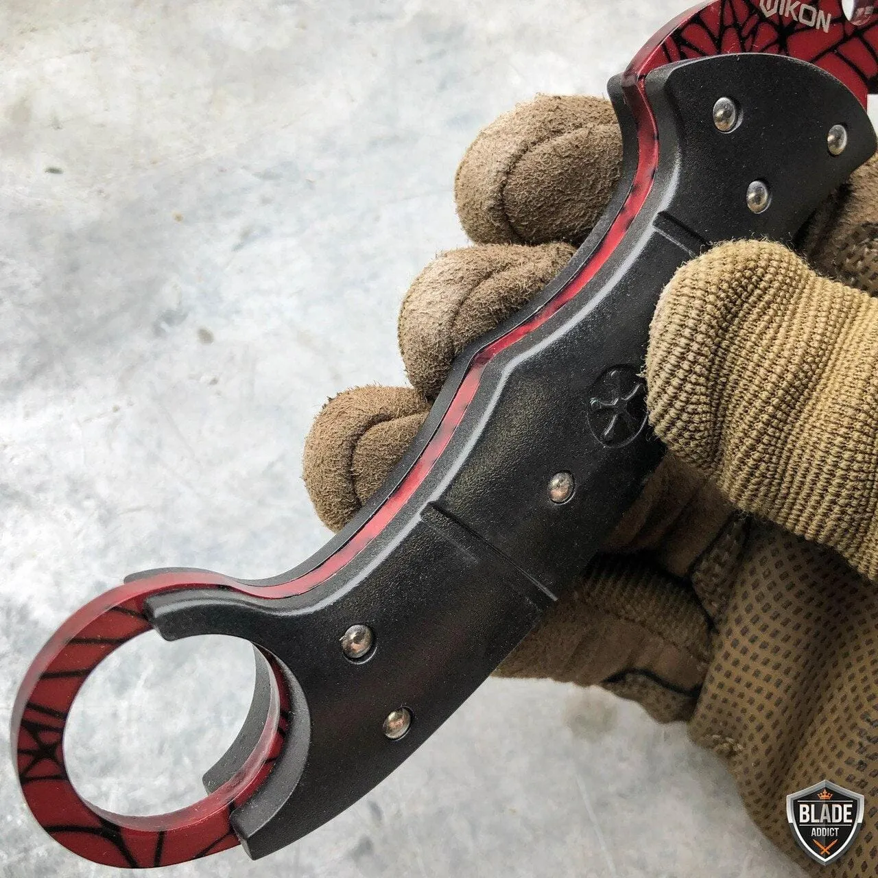 8.5" CSGO Talon Fixed Blade Counter Strike Karambit Claw Knife