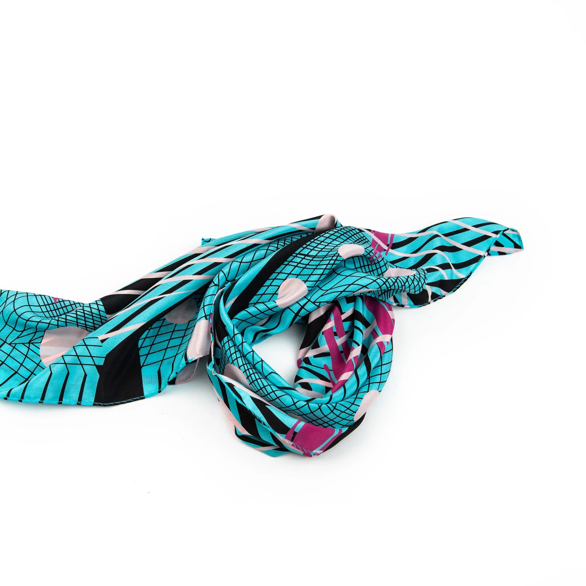 ACMI x RMIT Gaming Collab - Silk Scarf