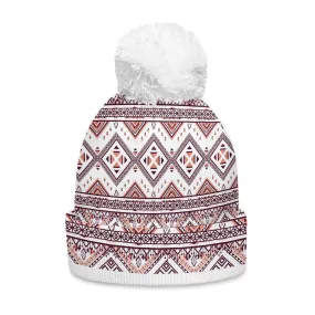 Adornment Bobble Beanie Hat