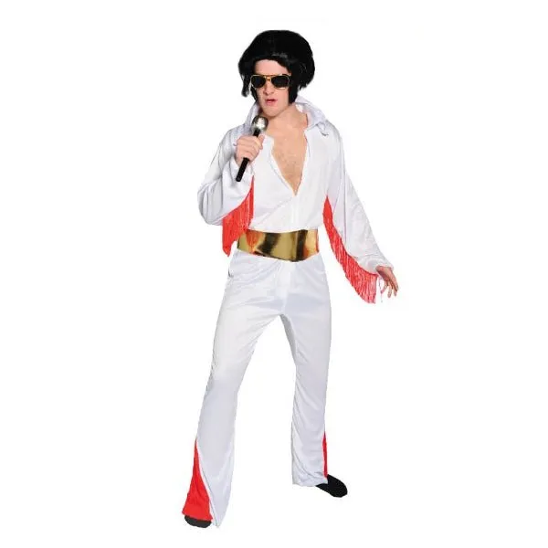 Adult 50s Elvis Rock N Roll Rock Star Costume