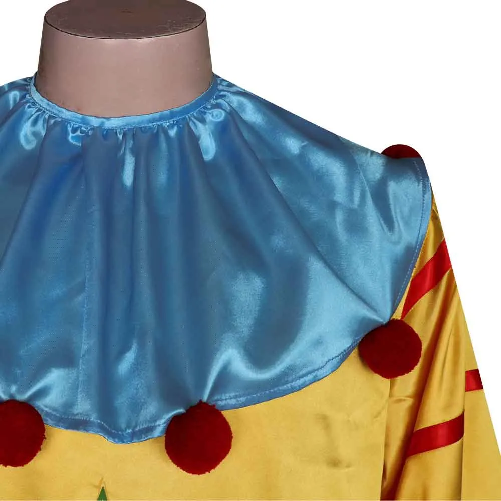 Adult Killer Klowns From Outer Space Shorty Cosplay Costume Jumpsuit Halloween Carnival Suit