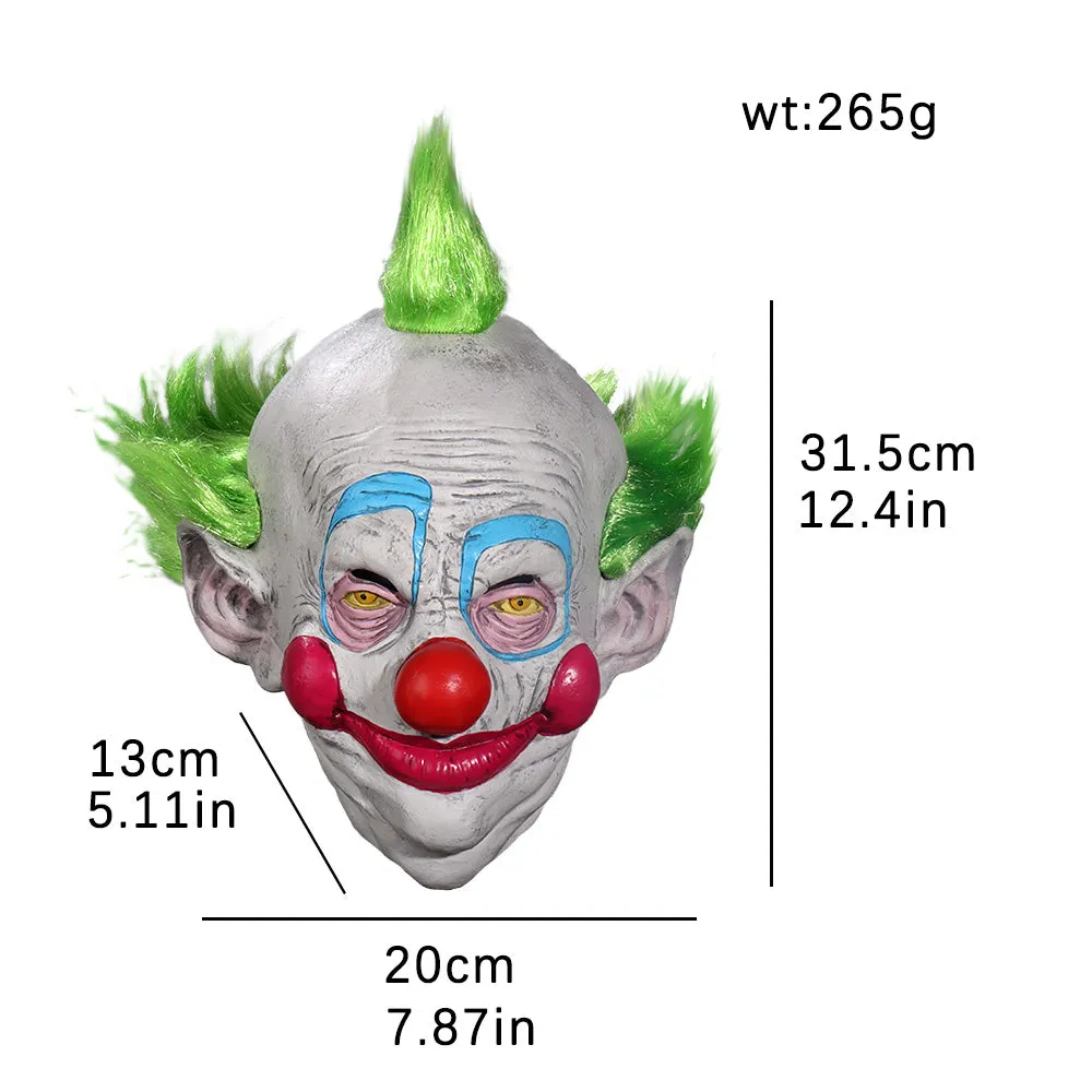 Adult Killer Klowns From Outer Space Shorty Cosplay Costume Jumpsuit Halloween Carnival Suit