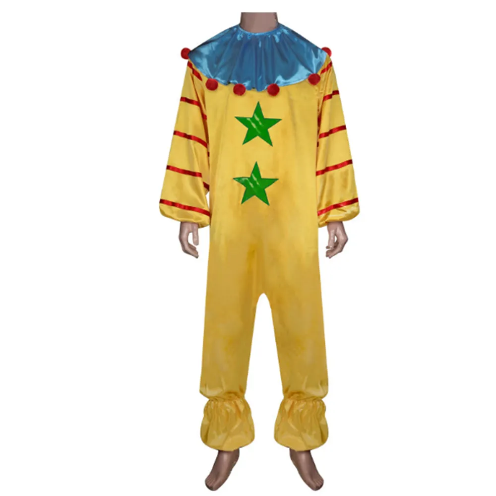 Adult Killer Klowns From Outer Space Shorty Cosplay Costume Jumpsuit Halloween Carnival Suit