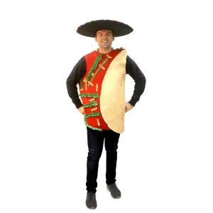 Adult Mexican Taco Man Costume