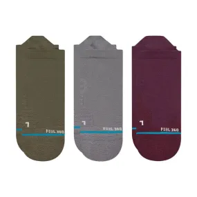 Adult Tab Socks - Army 3 Pack - Multi