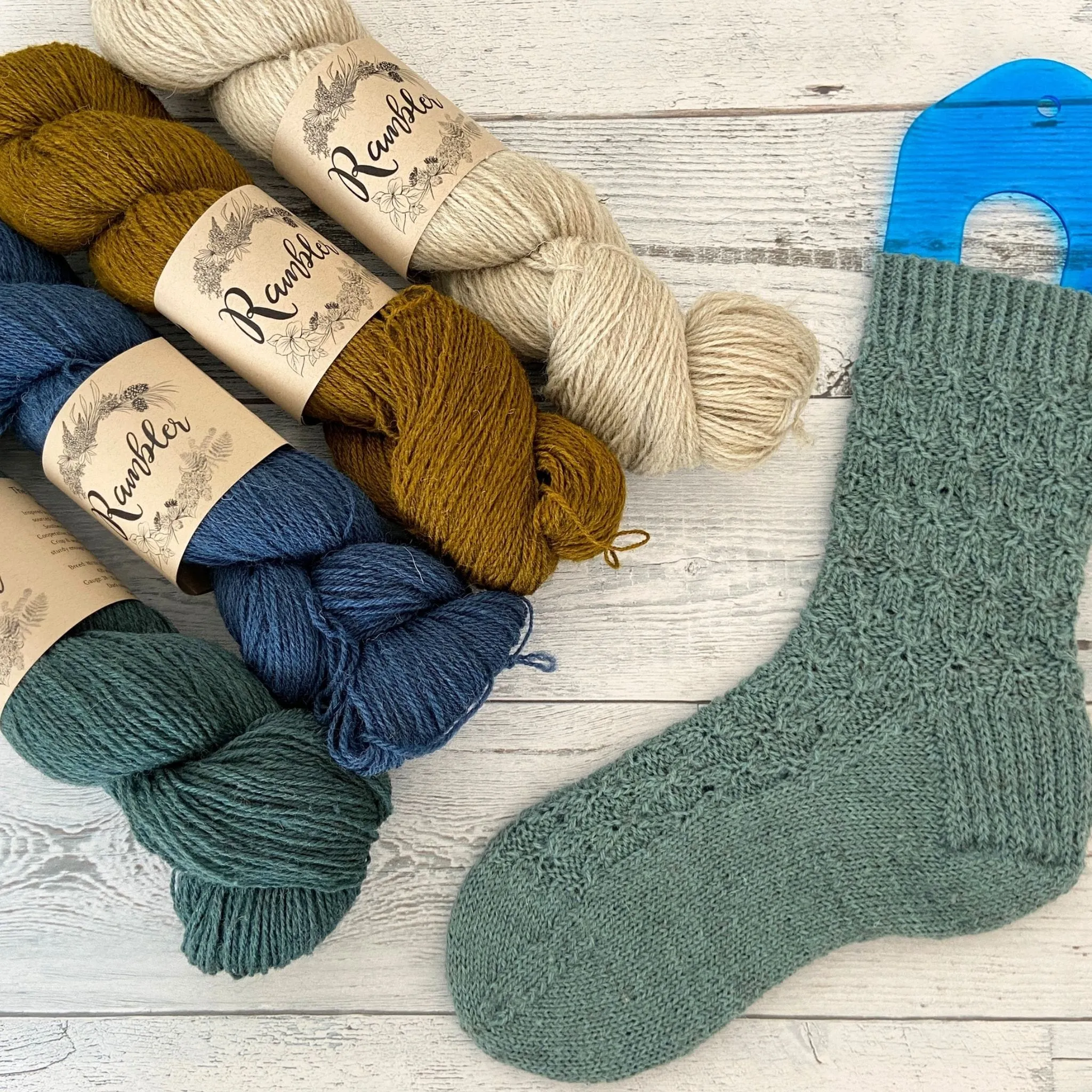 Agatha Socks Kit in Rambler