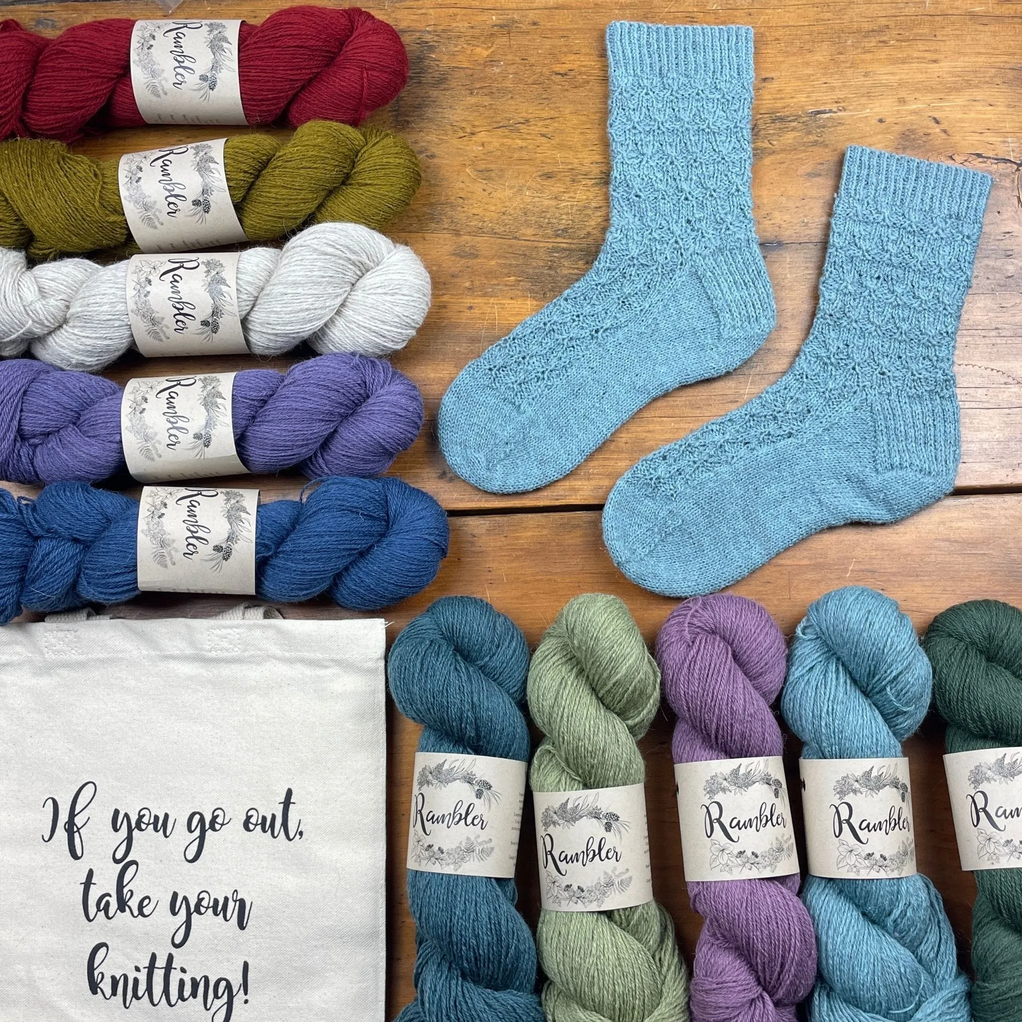 Agatha Socks Kit in Rambler