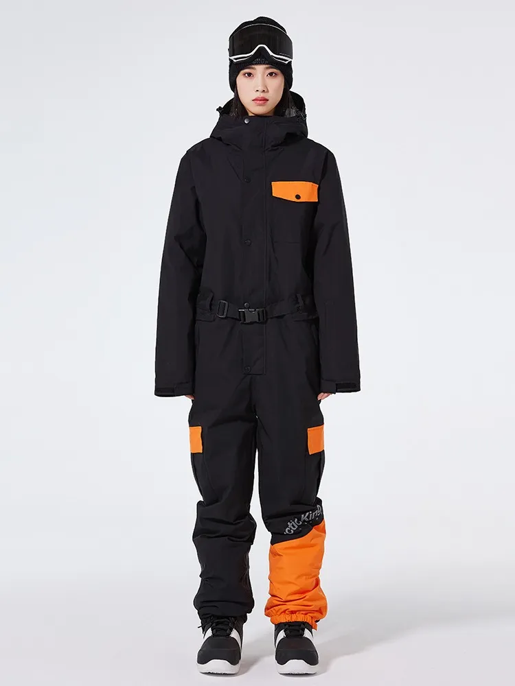 ARCTIC QUEEN Thermal Outdoor Ski Jumpsuit - Unisex