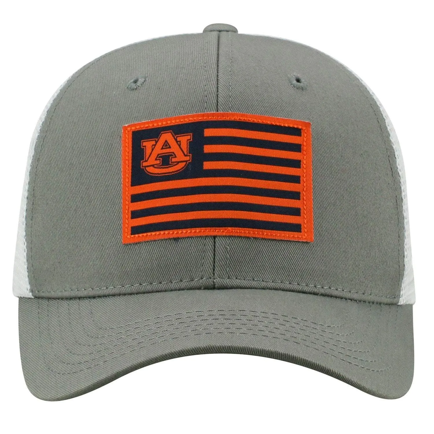 Auburn Tigers TOW Gray "Brave" Mesh Structured Adj. Hat Cap