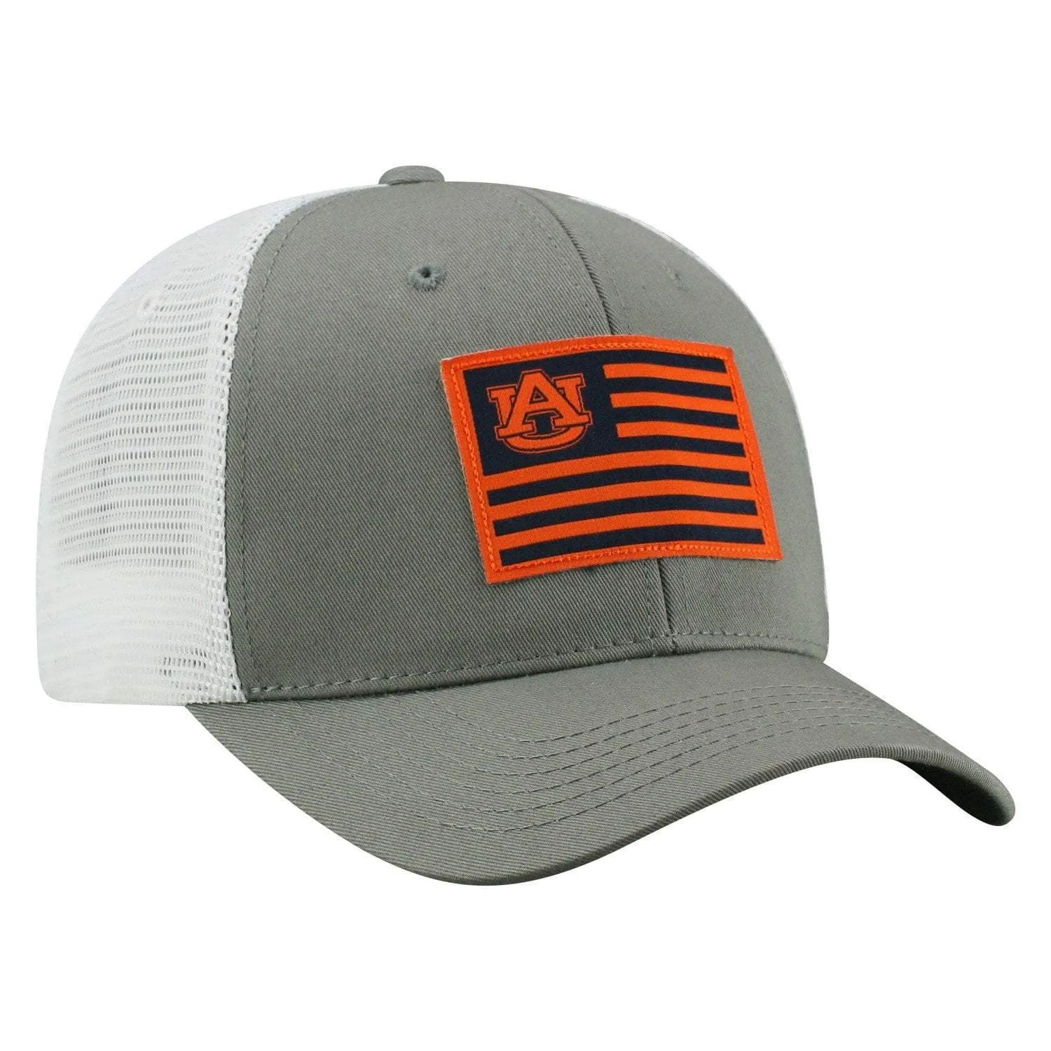 Auburn Tigers TOW Gray "Brave" Mesh Structured Adj. Hat Cap