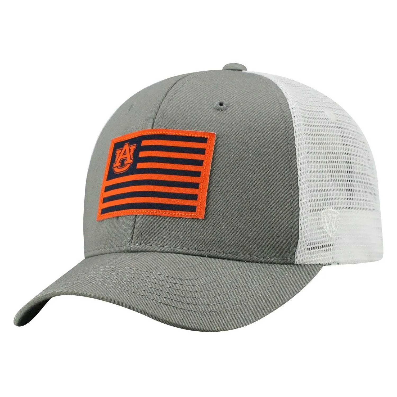 Auburn Tigers TOW Gray "Brave" Mesh Structured Adj. Hat Cap