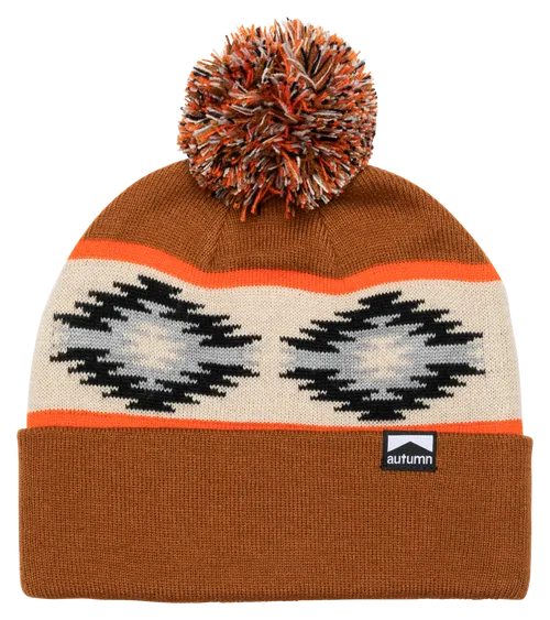 Autumn Blanket Pom Beanie