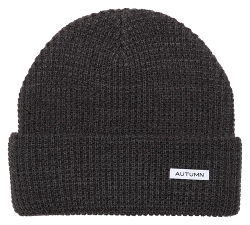 Autumn Headwear Select Waffle Beanie - Charcoal