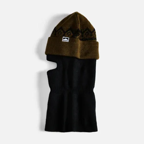 Autumn Mask Beanie - Black Army