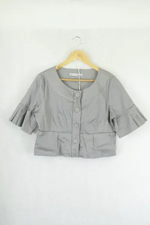 Basque Grey Bolero Top 14