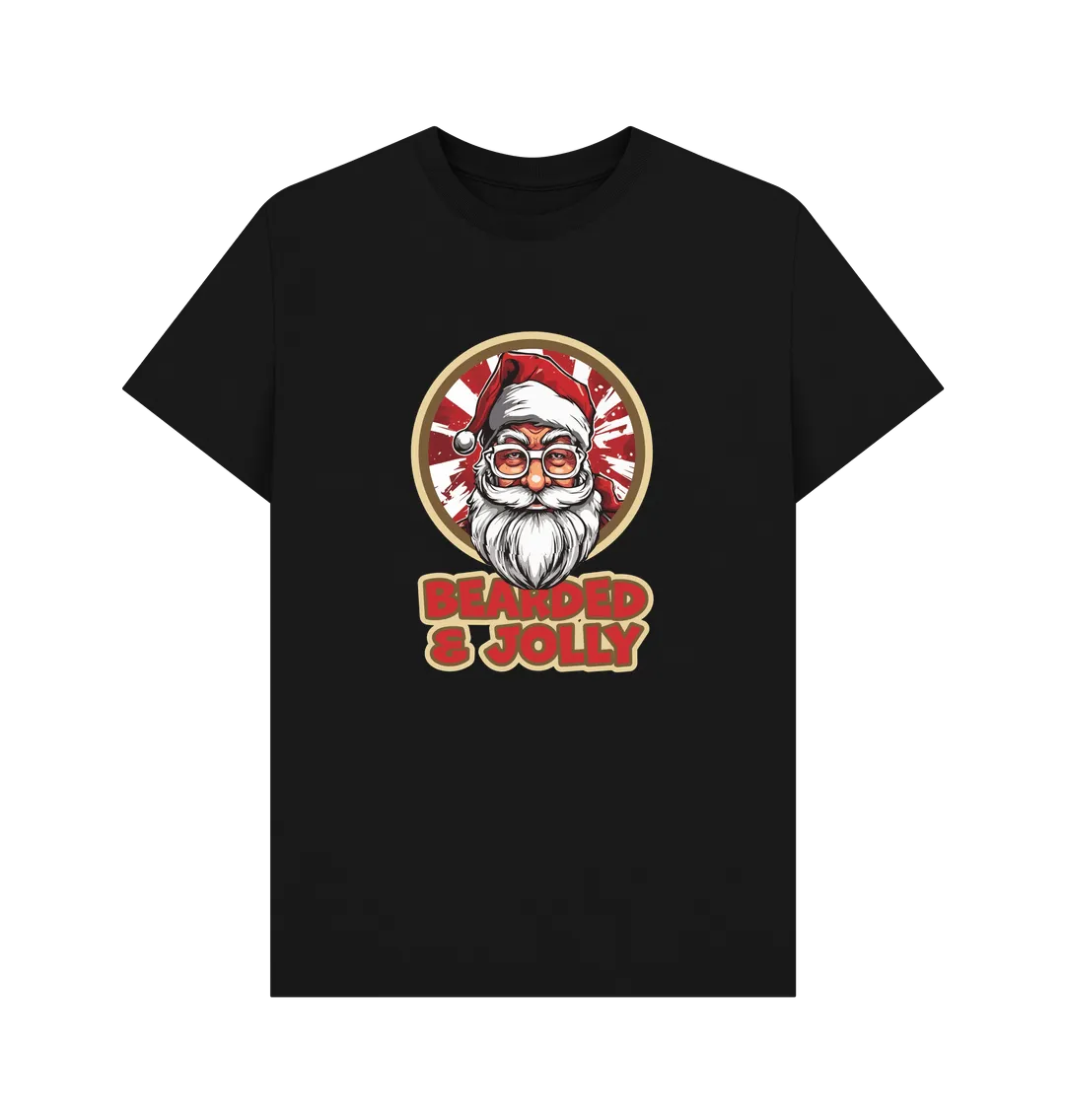 Bearded And Jolly Santa T-shirt