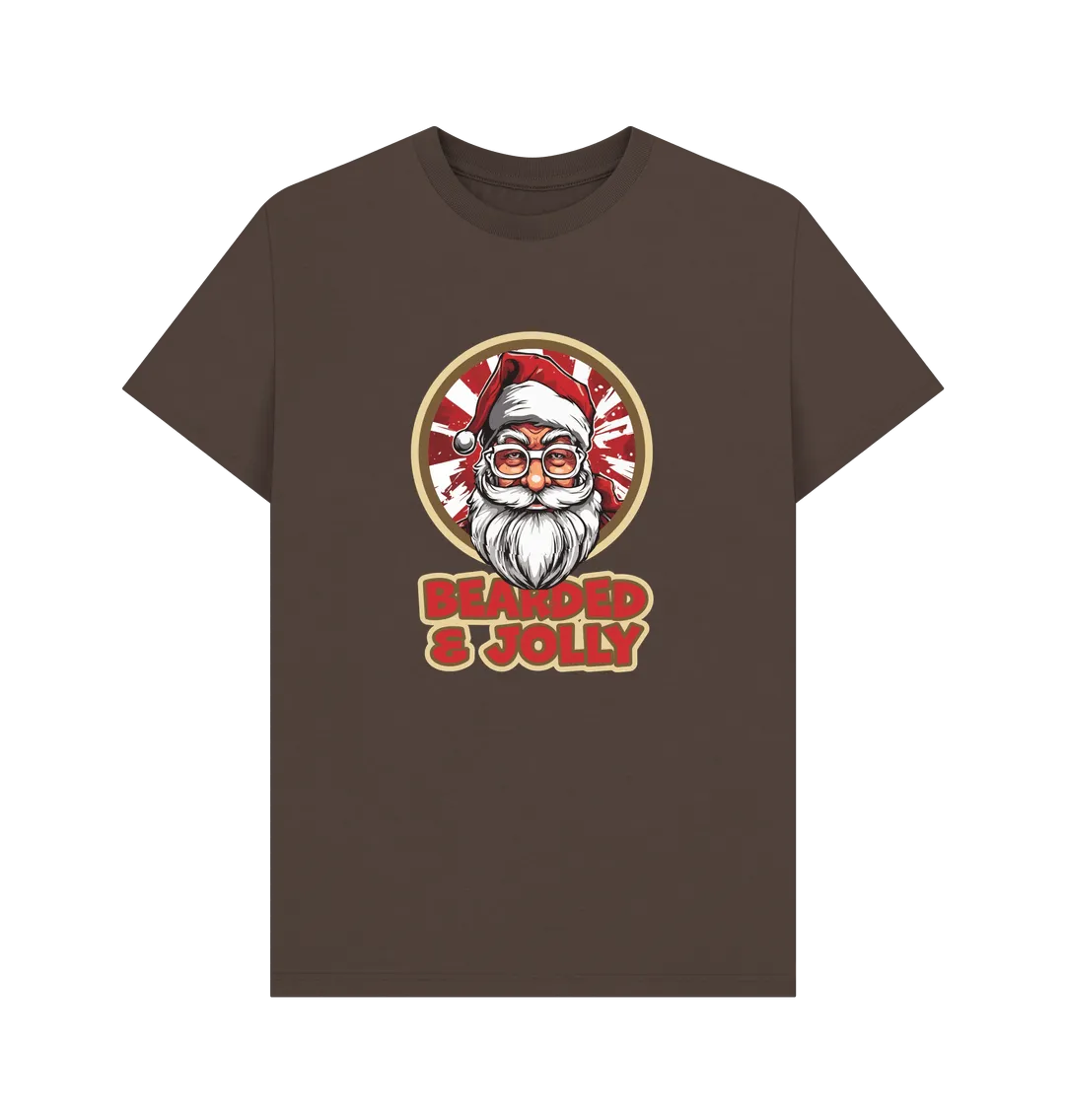 Bearded And Jolly Santa T-shirt