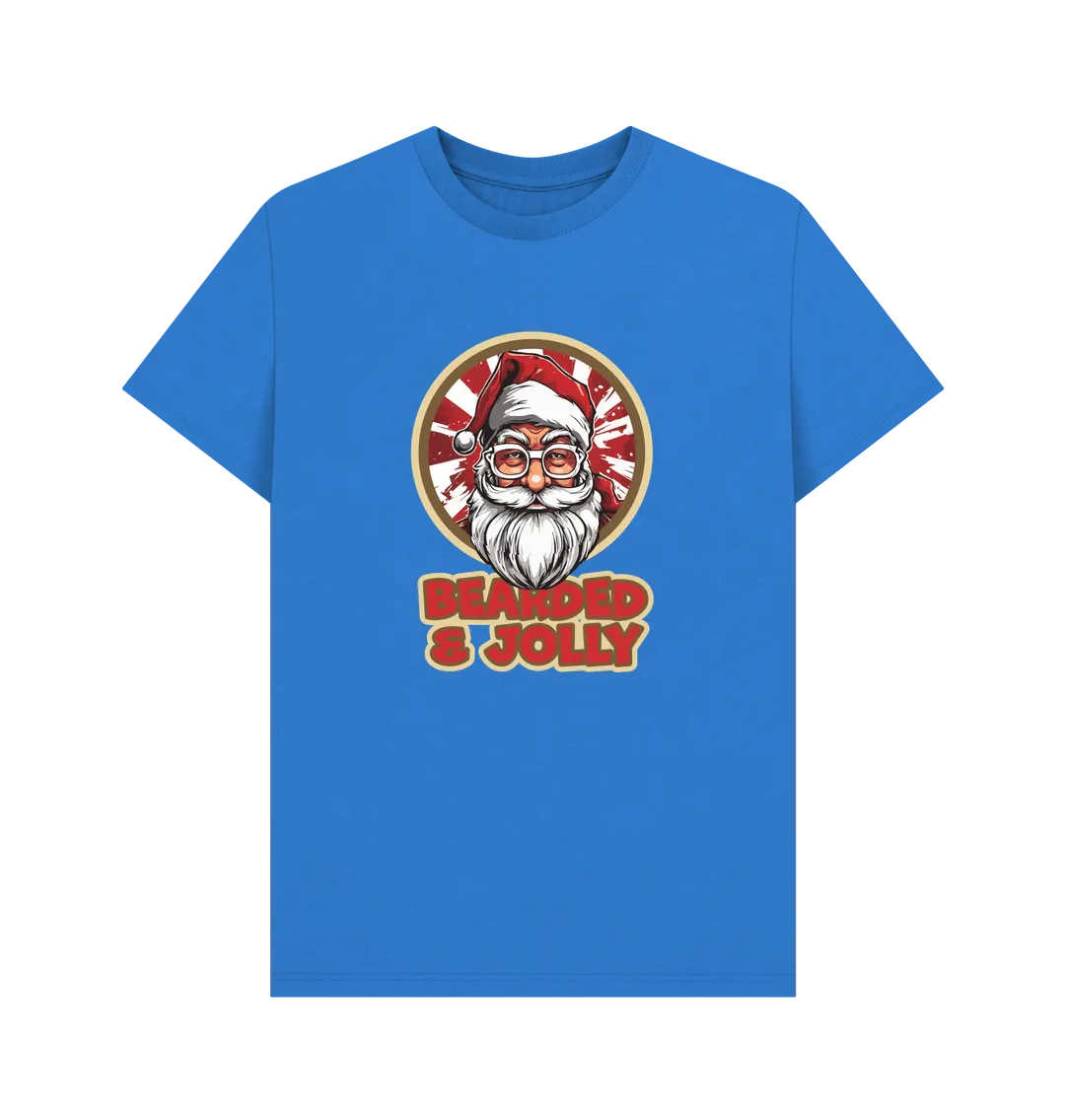 Bearded And Jolly Santa T-shirt