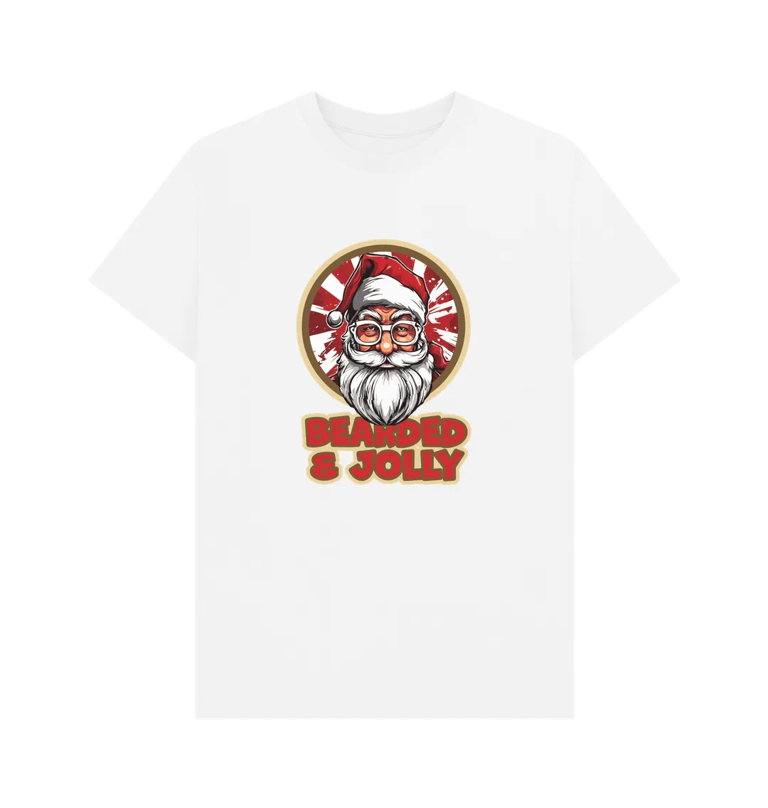 Bearded And Jolly Santa T-shirt