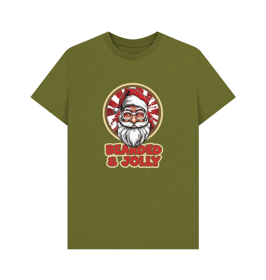 Bearded And Jolly Santa T-shirt