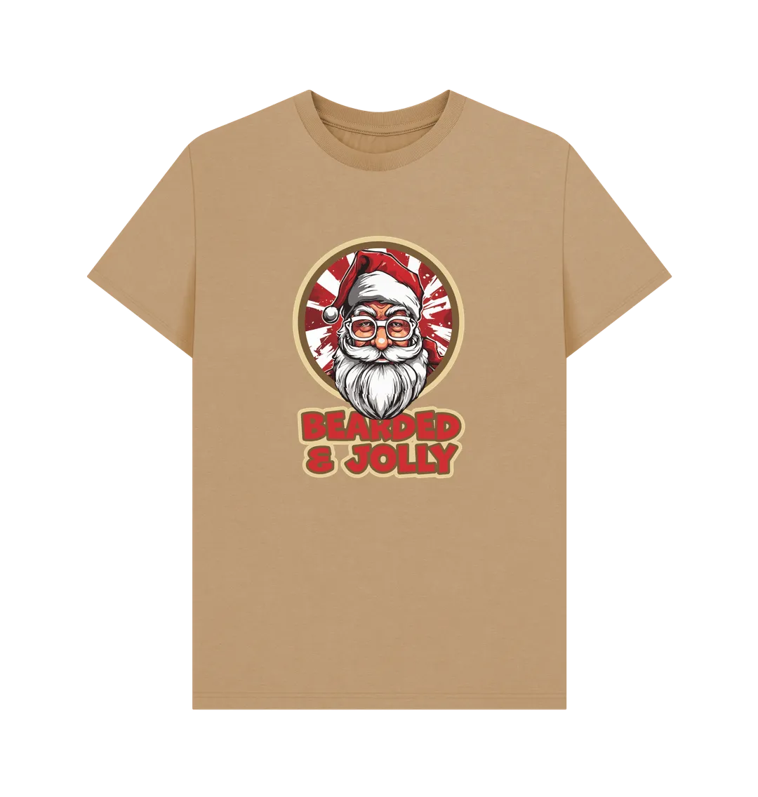 Bearded And Jolly Santa T-shirt