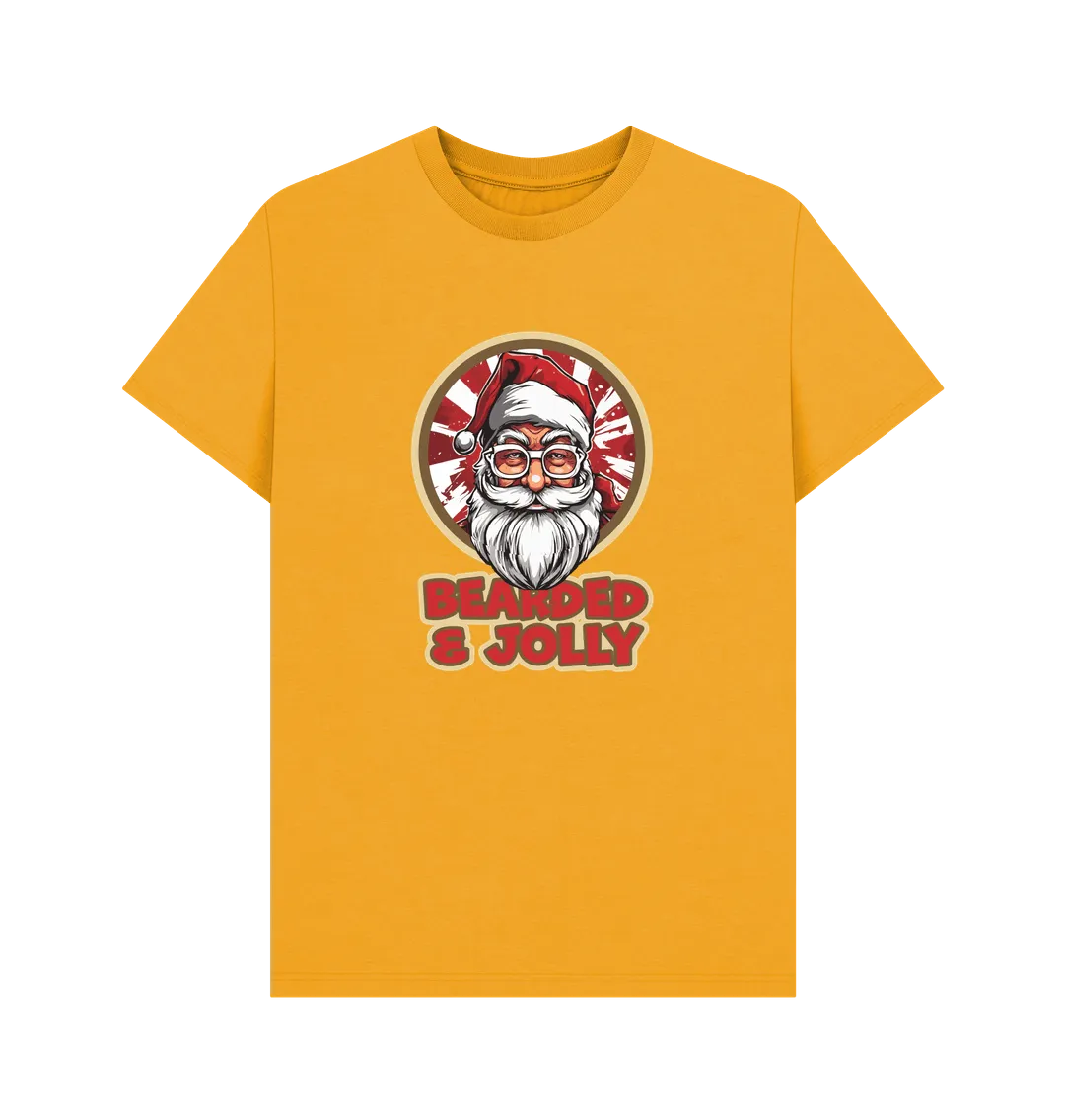 Bearded And Jolly Santa T-shirt