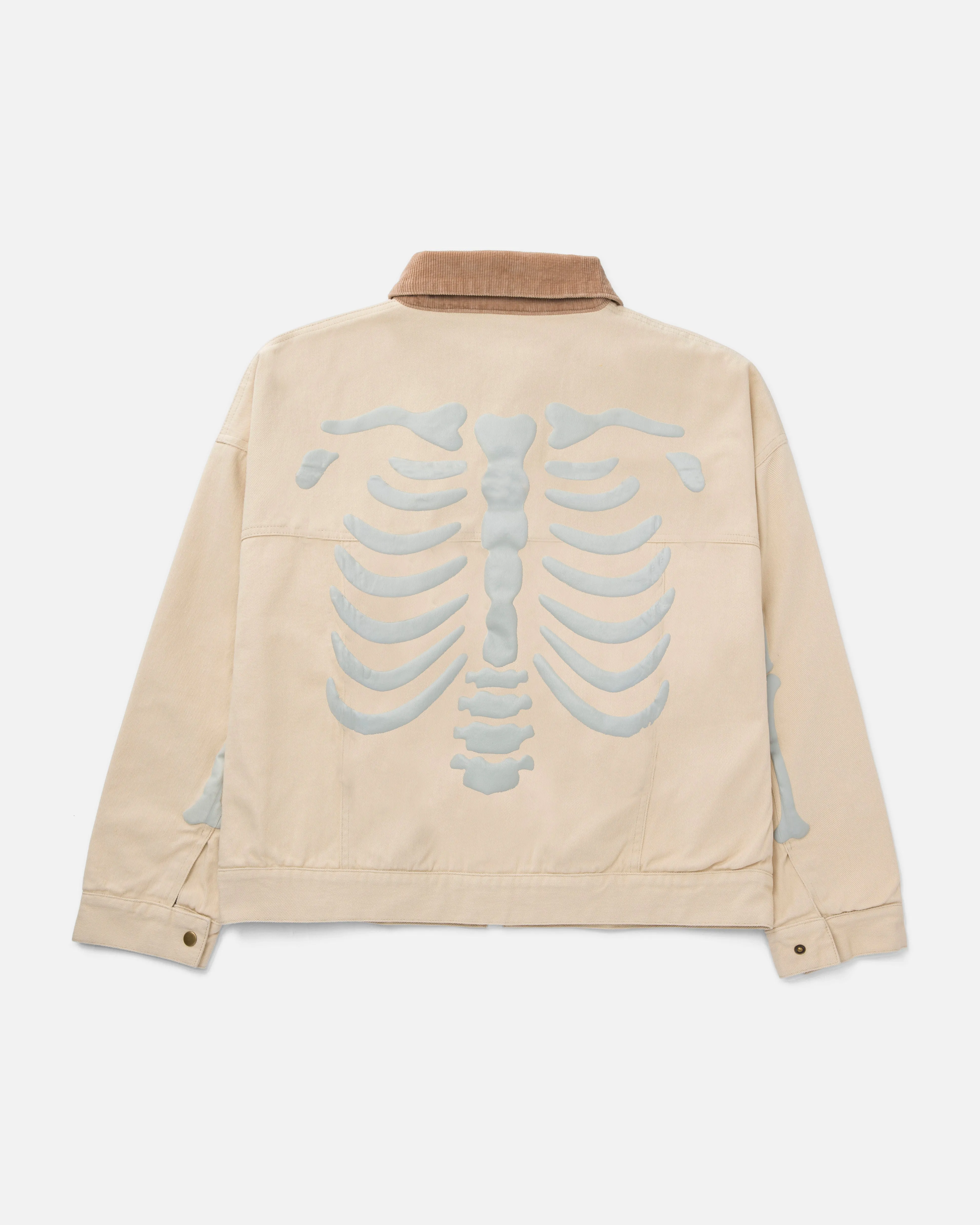 BONES WORK JACKET - CREAM