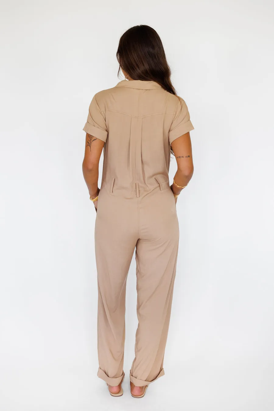 Bonsai Jumpsuit / Latte