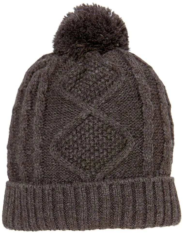 Brussels Beanie - Charcoal