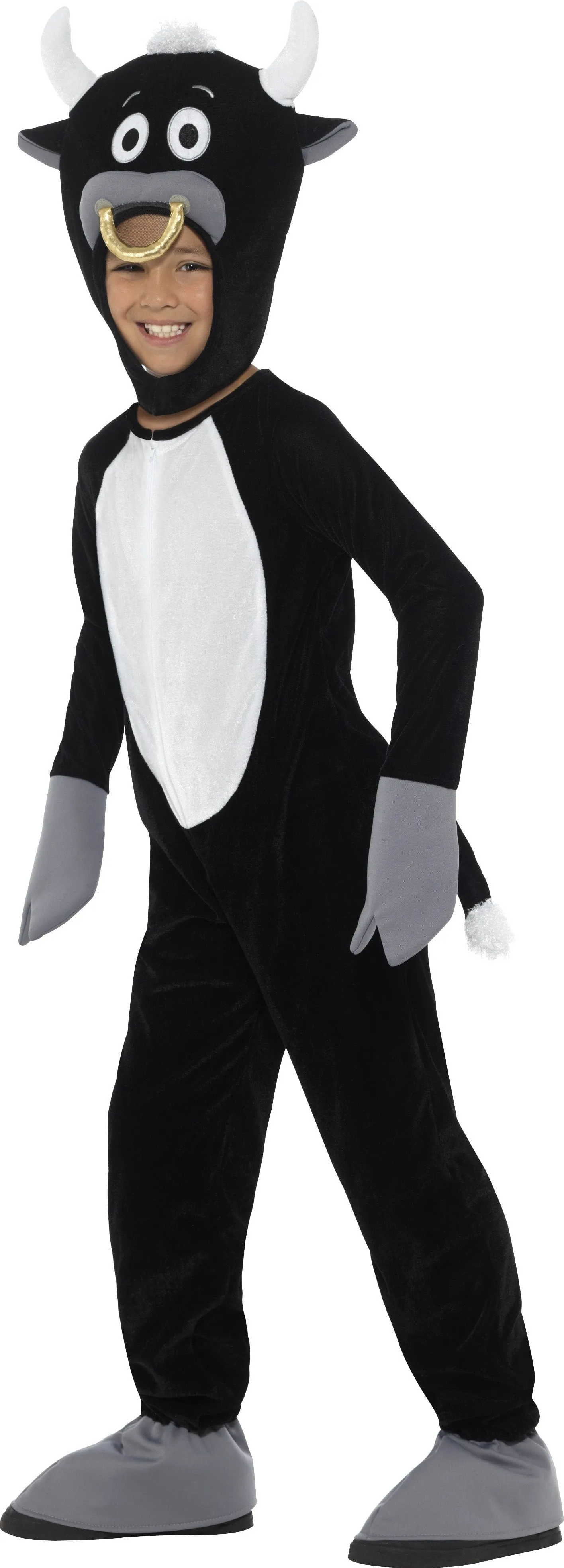 Bull Deluxe Jumpsuit Costume for Children