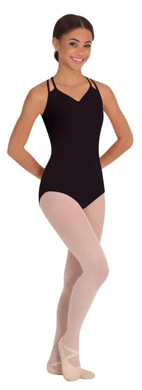 BWP211XX Plus Crossback Cami Leotard