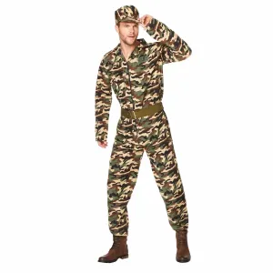 Camo Suit Costume - Buy Online Only