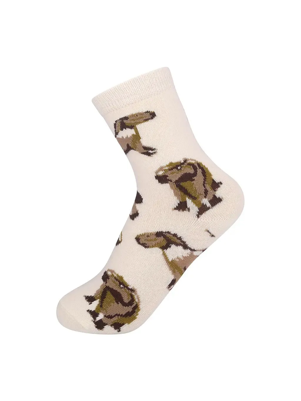 Capybara Kids' Crew Socks (Age 7-10)