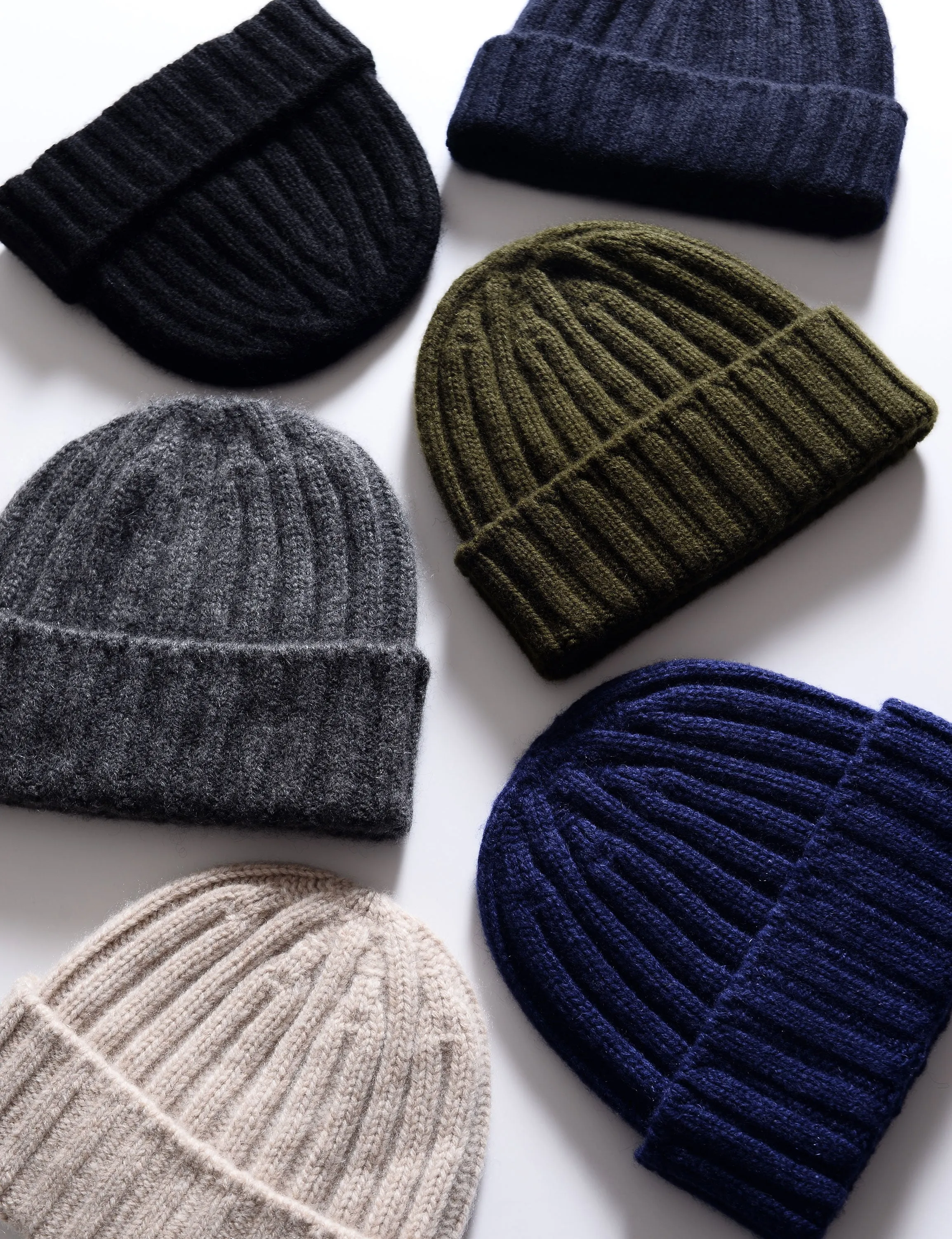 Cashmere Beanie - Gray