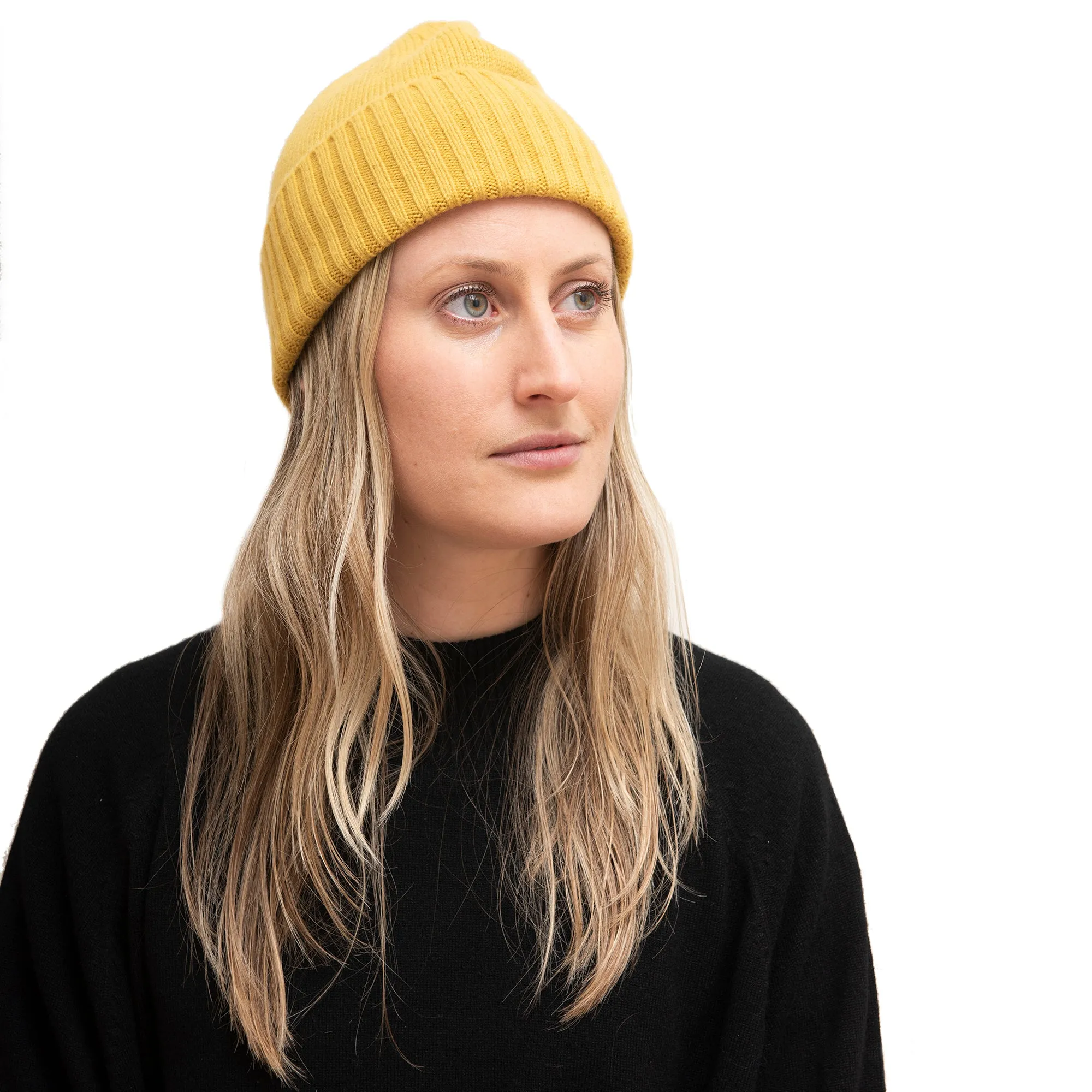 Cashmere Flat Hat