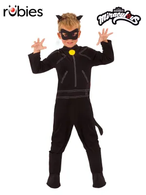 CAT NOIR MIRACULOUS LADYBUG COSTUME, CHILD