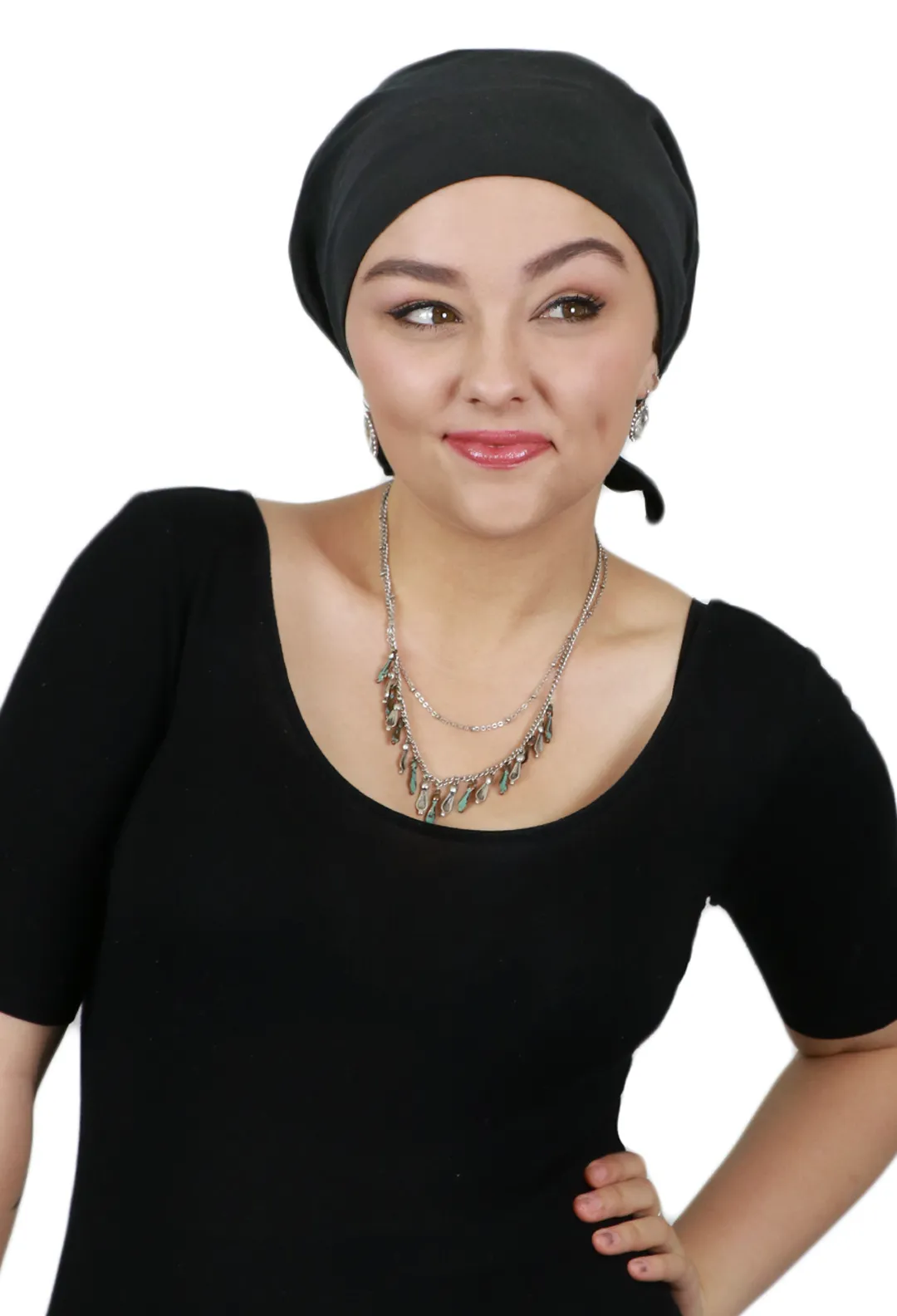 Celeste Cotton Pre Tied Headscarf Chemo Headwear 50  UPF