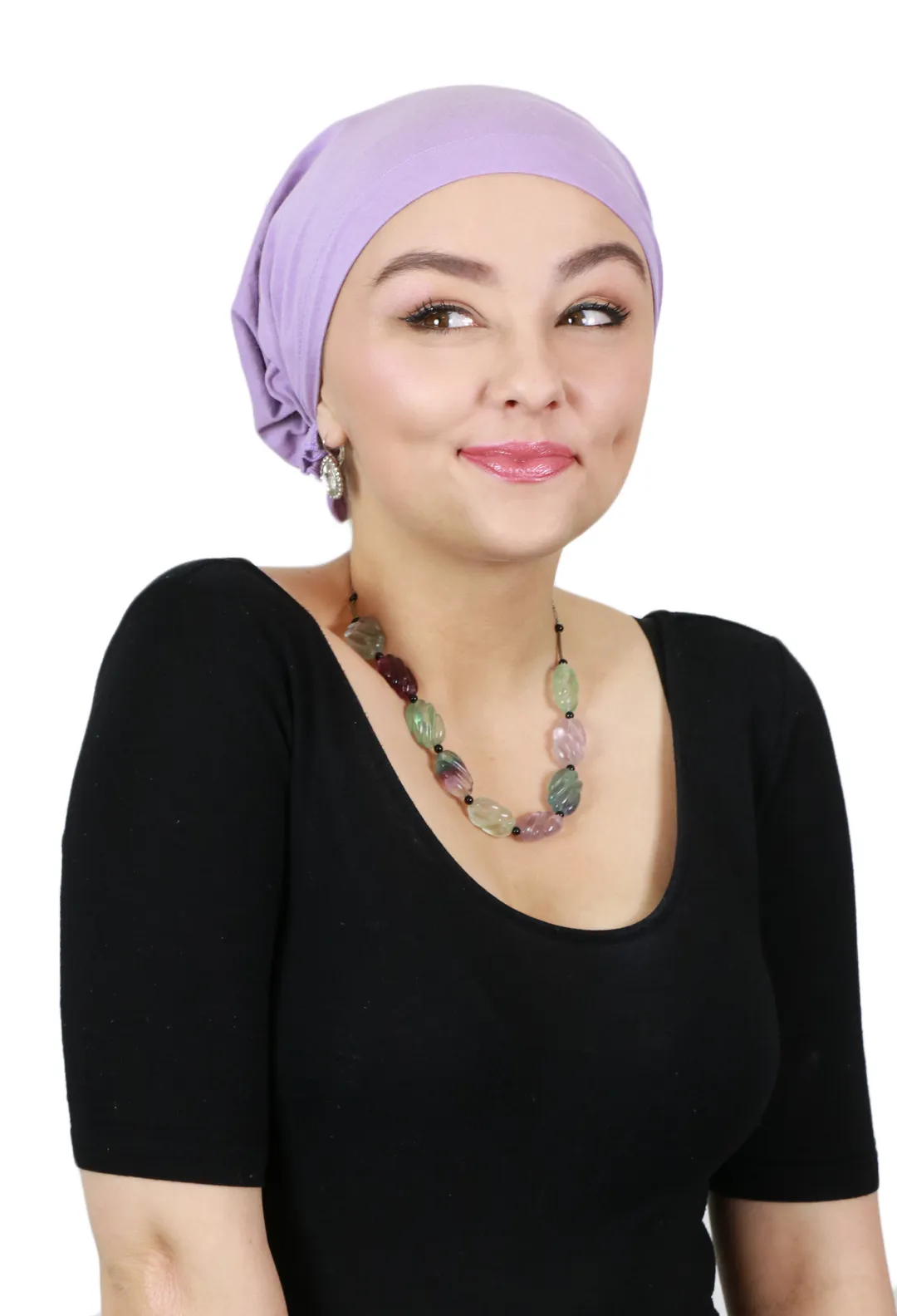 Celeste Cotton Pre Tied Headscarf Chemo Headwear 50  UPF