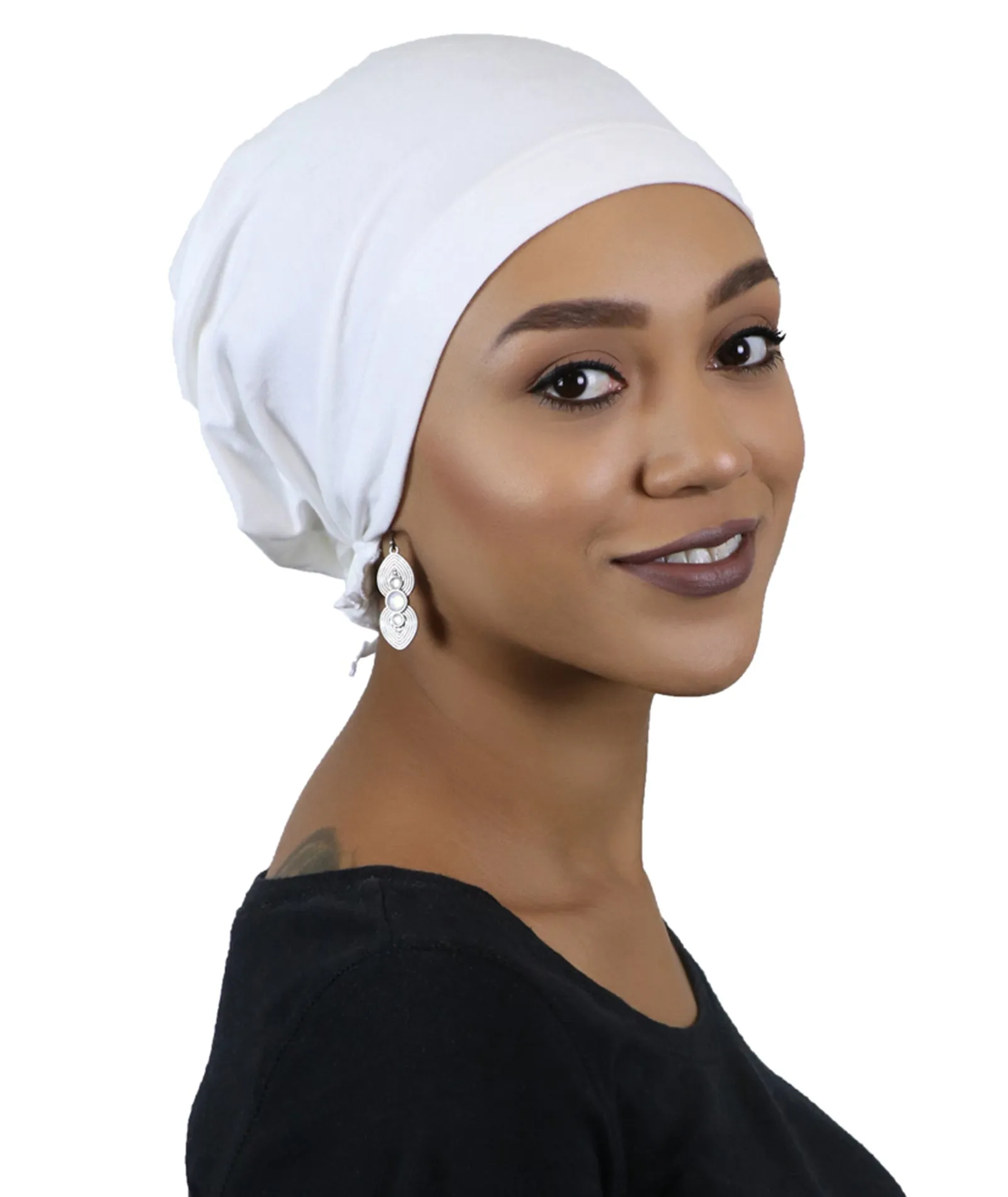 Celeste Cotton Pre Tied Headscarf Chemo Headwear 50  UPF