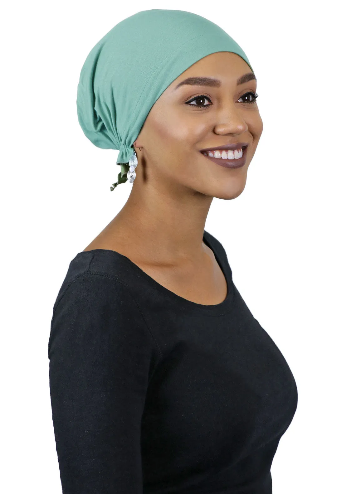 Celeste Cotton Pre Tied Headscarf Chemo Headwear 50  UPF