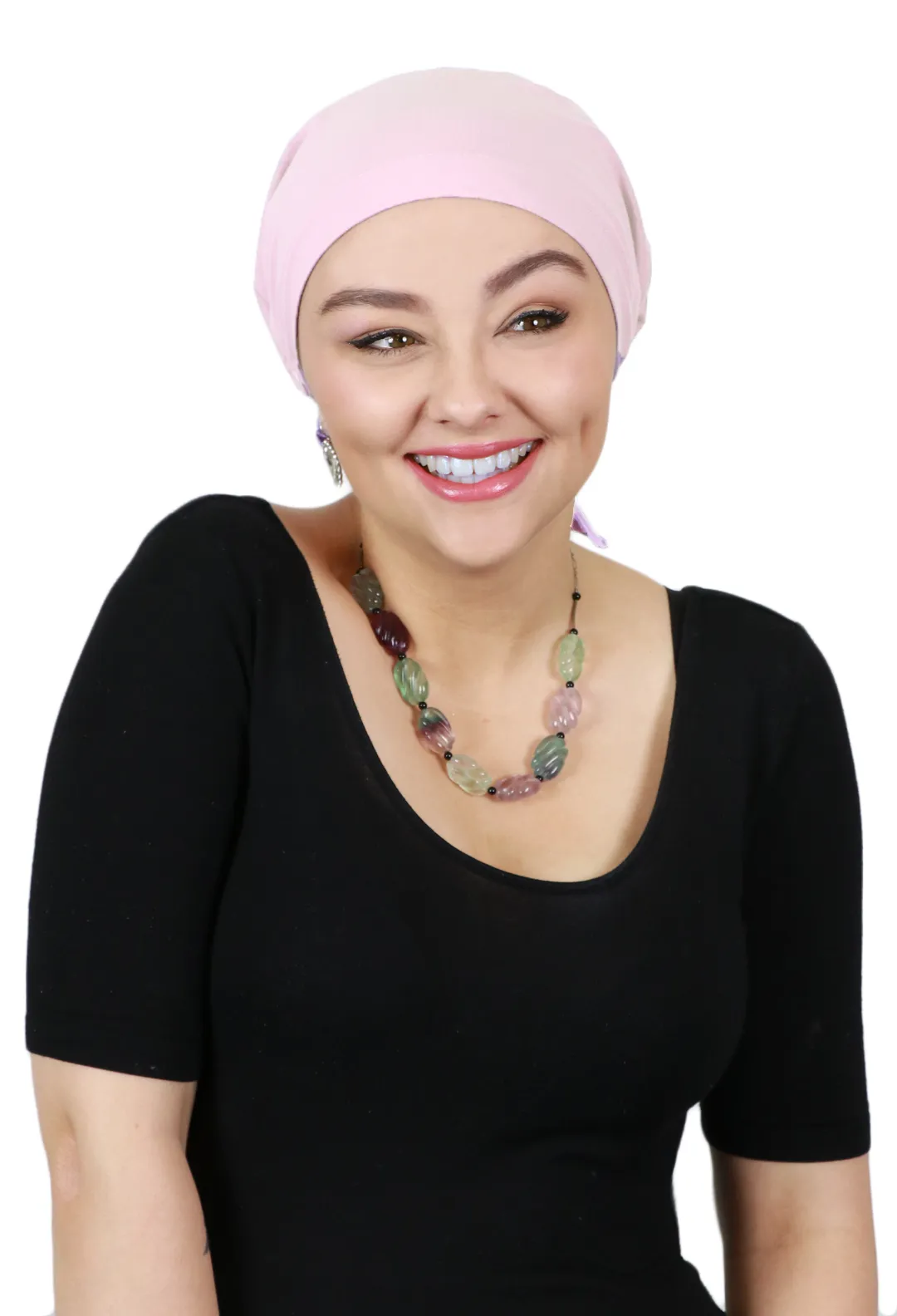 Celeste Cotton Pre Tied Headscarf Chemo Headwear 50  UPF