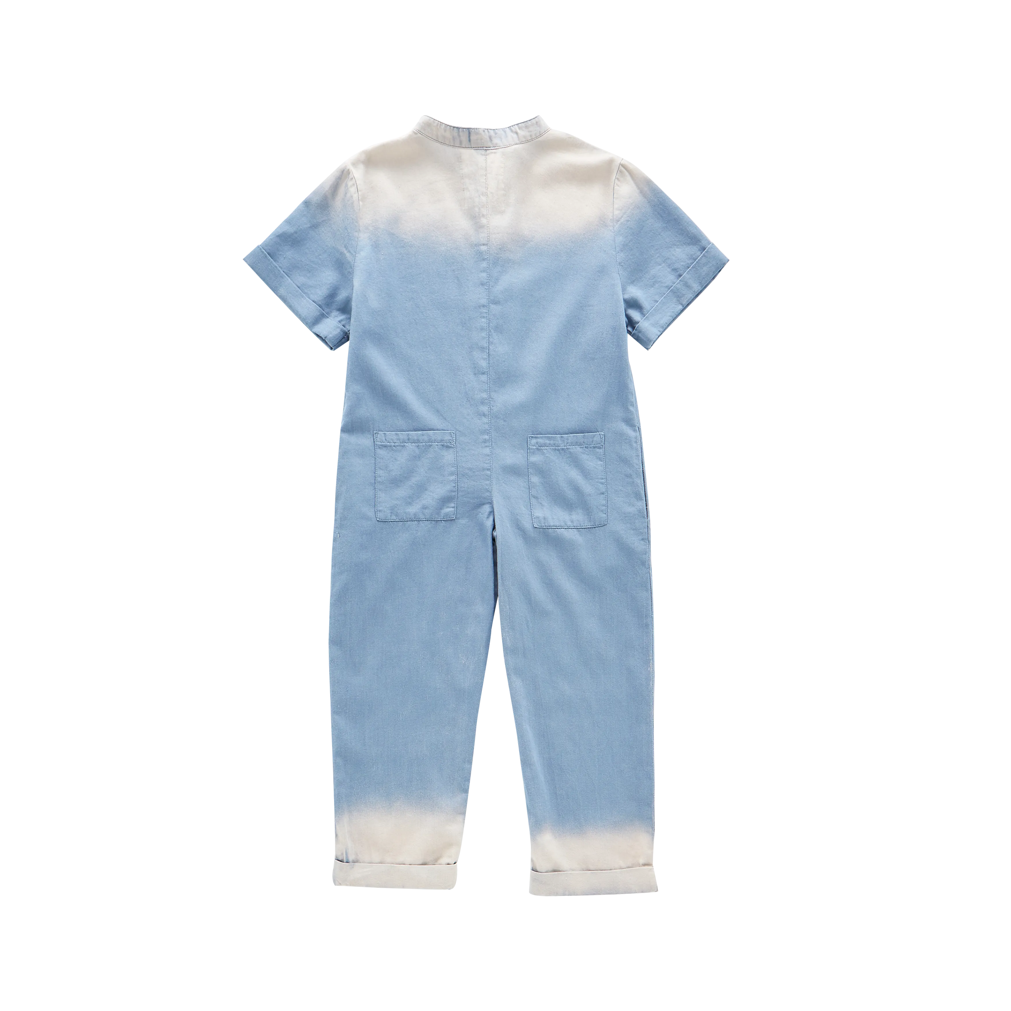 Chambray Mechanic Jumpsuit | Blue Chambray